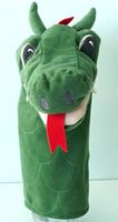 Kasperlitheater Handpuppe Drache