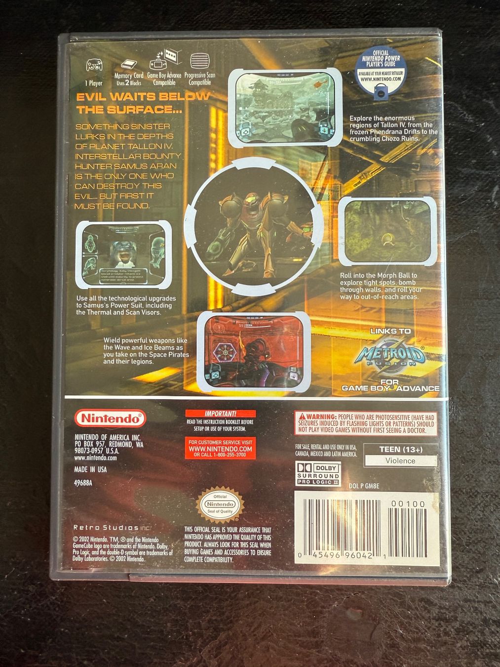 Jeux: Metroid Prime - Gamecube US – D'occasion à La Tour de Peilz par Games_paradise 1
