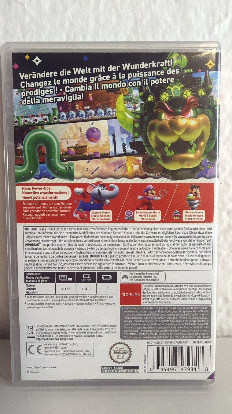 Nintendo Consoles: Nintendo Switch Super Mario Bros Wonder  – D'occasion à Ehrendingen par lax21 1