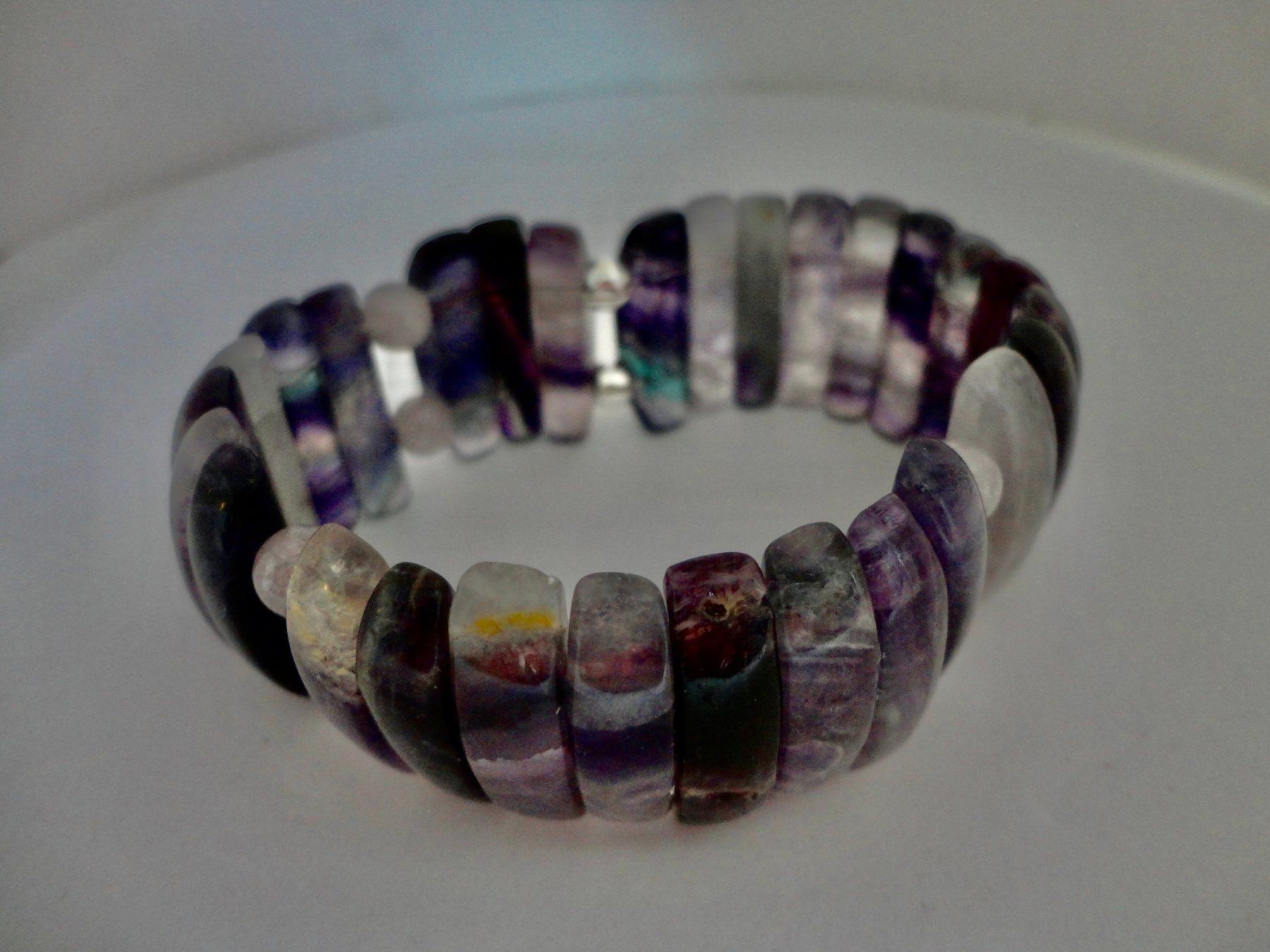Bracciali & Braccialetti: Fluorit/Calcit Armband – Nuovo (secondo la descrizione) da Biberist venduto da tl-schmuck 2