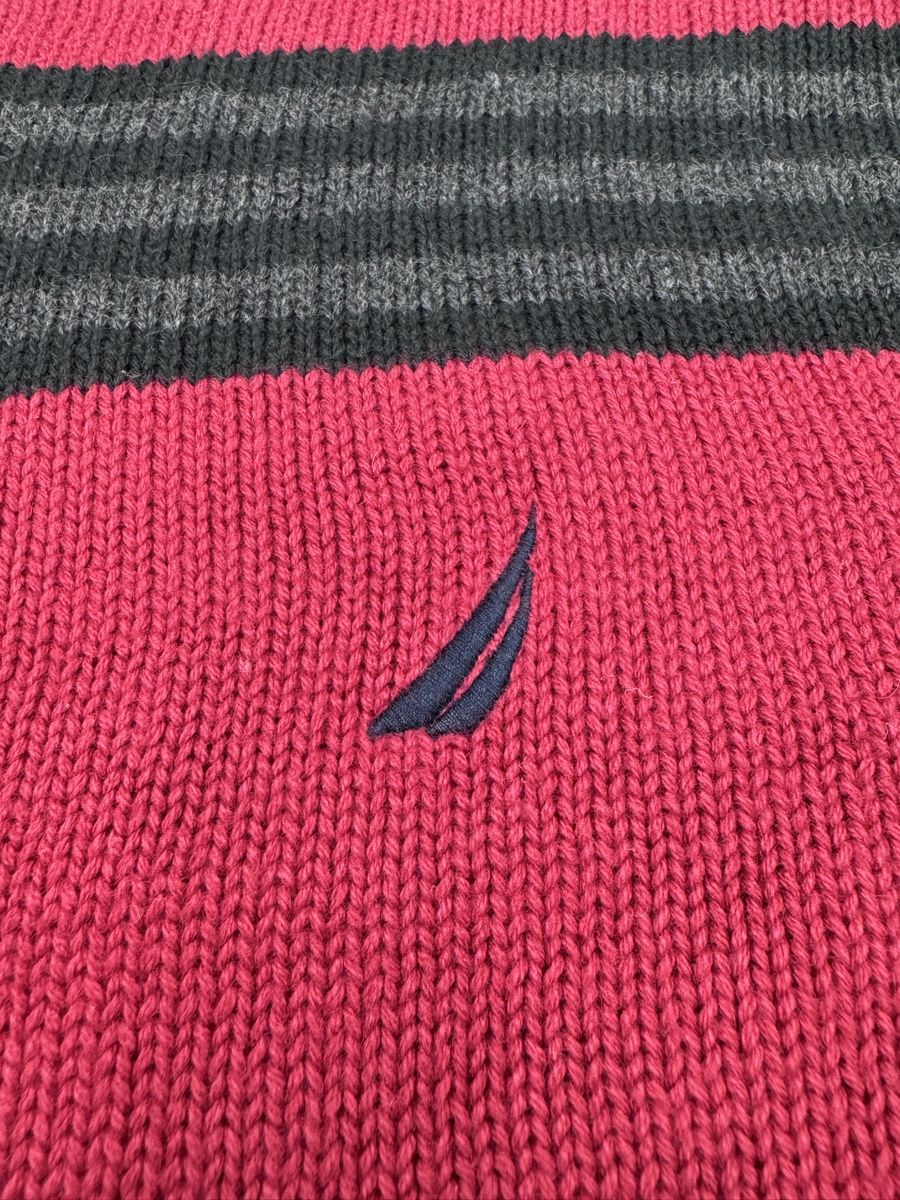 Maglioni & Felpe: Nautica Pullover Rot/Schwarz/Grau, Grösse L – Usato da Arnegg venduto da PascalHelfenberger 4