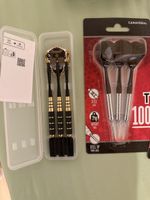 Dart-Set – 9 Steel-Darts / Canaveral T100 14 g + Etui