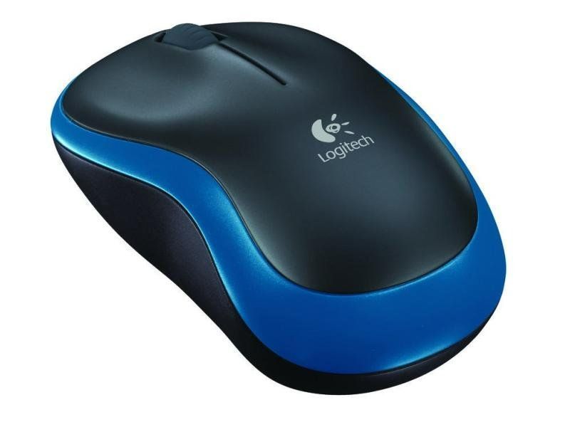 Logitech Mouse: Maus M185 kabellos Logitech schwarz/blau – Nuovo (secondo la descrizione) da Aadorf venduto da CitySun 1