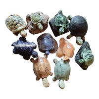 Collezione pietre dure scolpite 10 unità - tartarughine