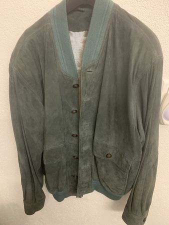 Lederjacke aus Ziegenvelours