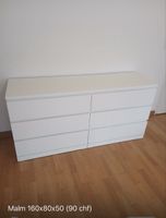 Kommode Malm weiss 160x80x50 guter Zustand