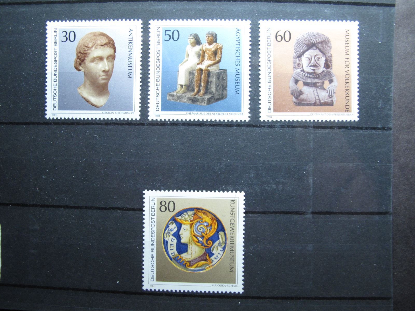 Tutti i francobolli: Berlin 1984 Kunstschätze Museen ** – Usato da Wil SG venduto da fva01