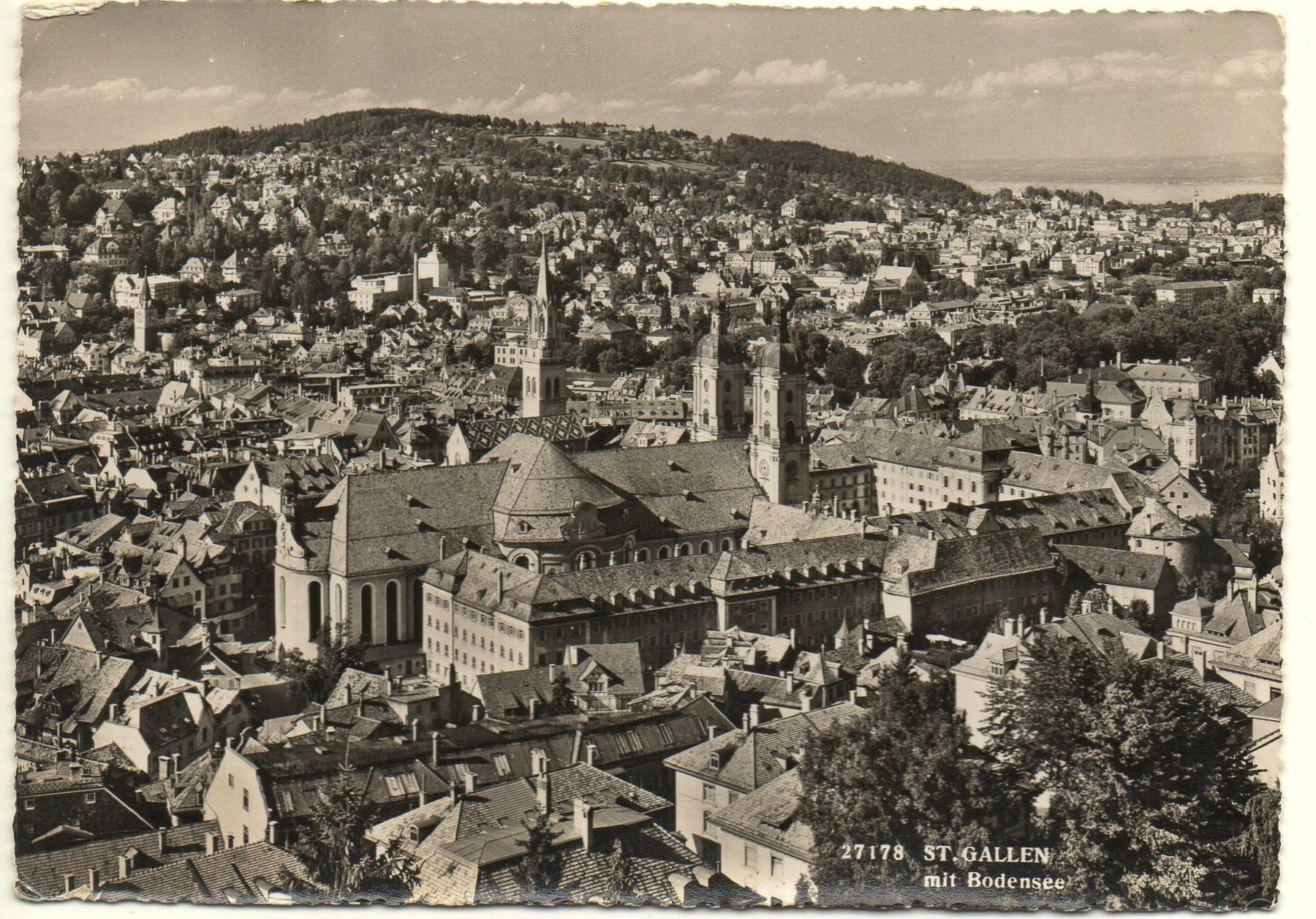 Cartes postales: ST. GALLEN mit Bodensee – Neuf (Voir description) à Jona par philajona