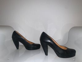 Escarpins 👠 cuir noir d.co copenhagen (taille 37)