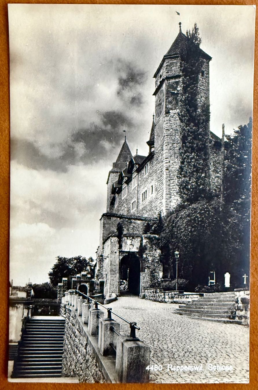 Cartoline postali: AK: Rapperswil - Schloss – Usato da Lutry venduto da Ediego