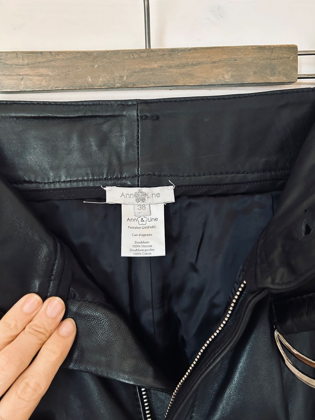 Hosen: Ann&Line Lammleder Hose - Gr. 38 – Gebraucht aus Illnau von Monkky 5