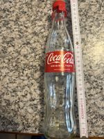 Coca Cola Glasflasche 0.5L - Vintage Design, leer!
