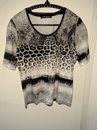 Betty Barclay T-Shirt Kurzarm Animalprint Grösse 38 