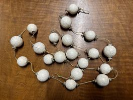 Kugelkette Deko Weihnachten 2 Meter