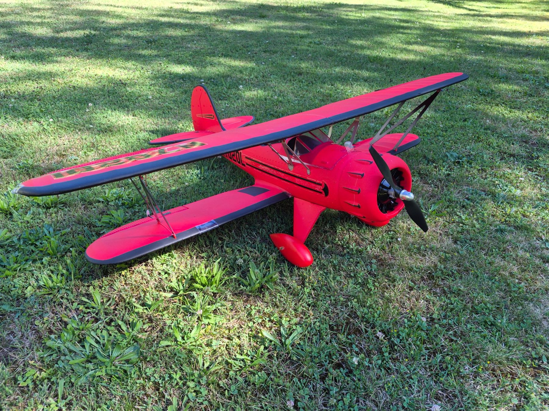 RC Modellbau: RC Modellflugzeug Doppeldecker – Gebraucht aus Uttigen von eomat 8