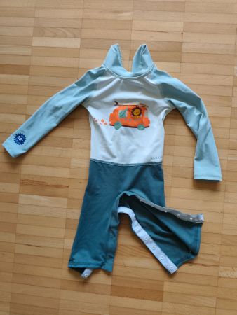 UV-Badeanzug für Baby, langarm Gr. 74 - NEU