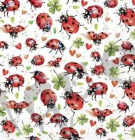 Serviette ladybug flight (1693) 2Stk.