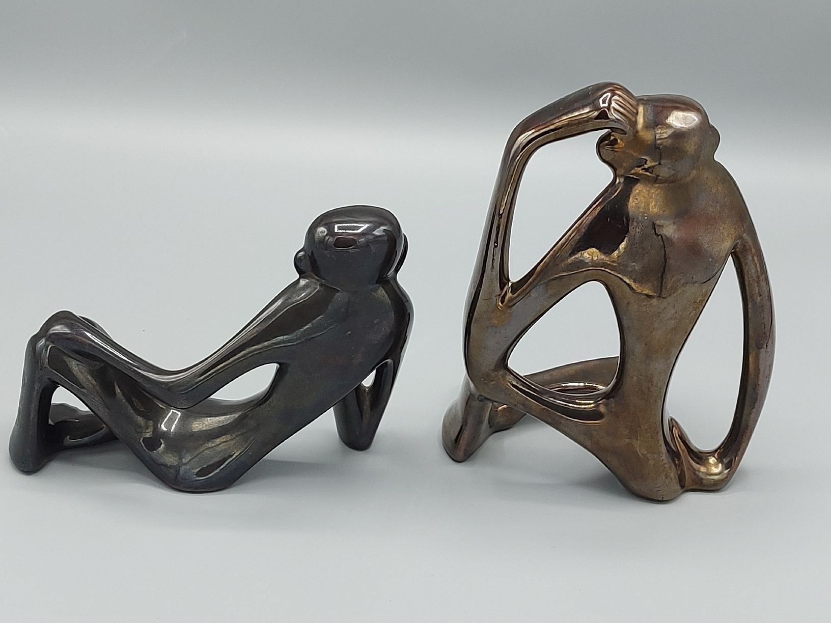 Statuette: 2 coole Affen aus Keramik – Nuovo (secondo la descrizione) da Ostermundigen venduto da son_vd9k 4