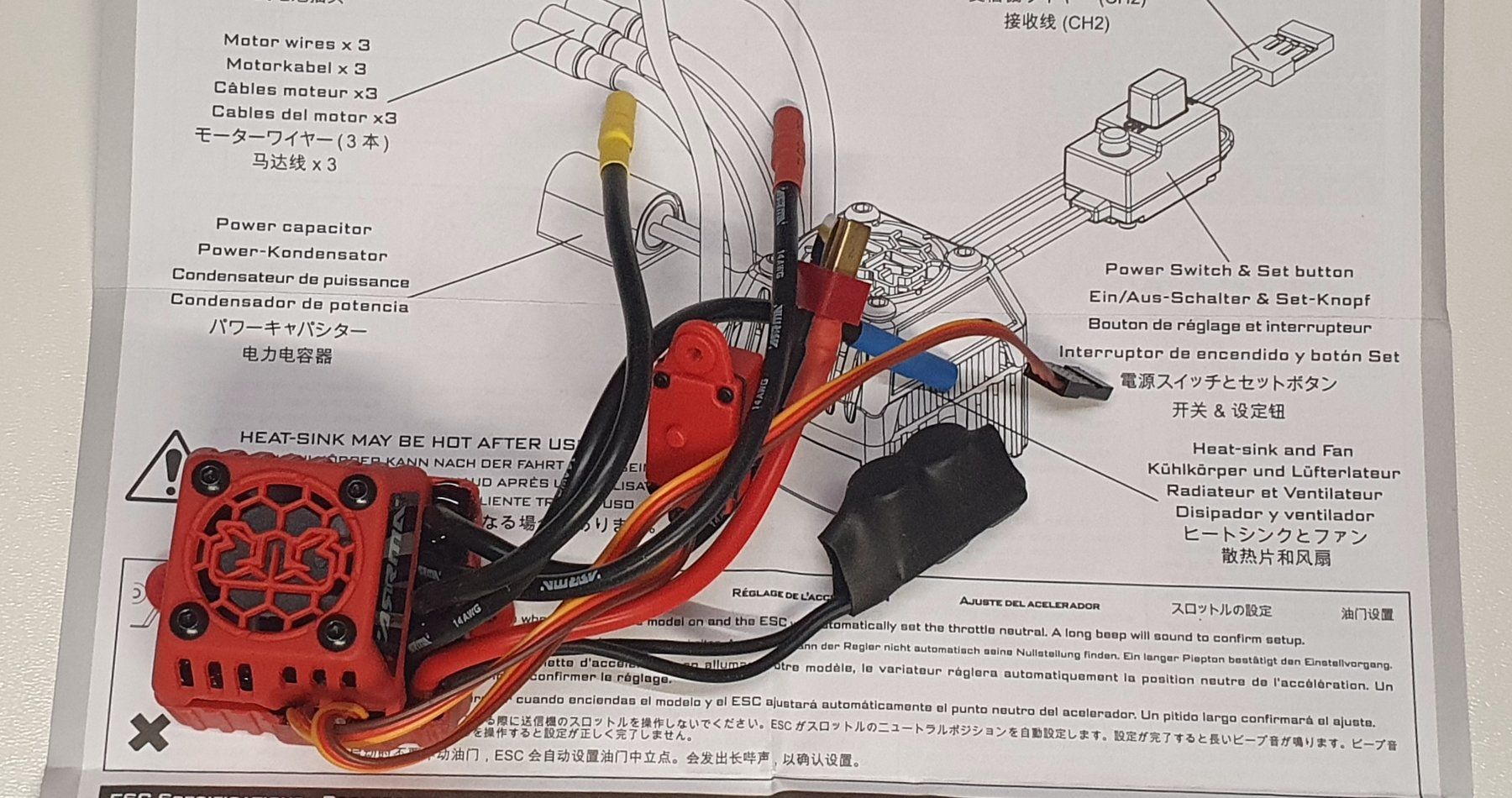 Arrma RC Modellbau: ARRMA BLX80 BRUSHLESS. 2S/3S ESC – Neu (gemäss Beschreibung) aus liestal von Traxxas.Summit- 4