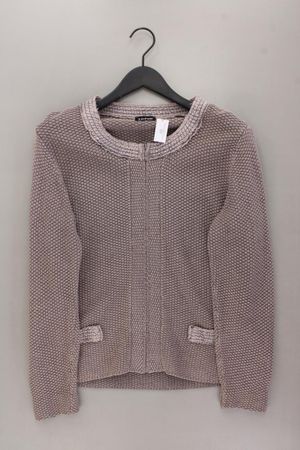 Taifun Strickjacke Gr. 44 Langarm braun