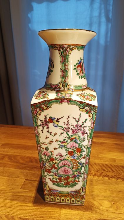 Verwunderlich Chinesische Vase Handbemalt Bild