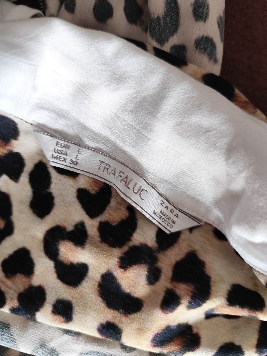 Camicette: Leopard Print Blouse, Size L – Usato da Mägenwil venduto da VintageGirly 5