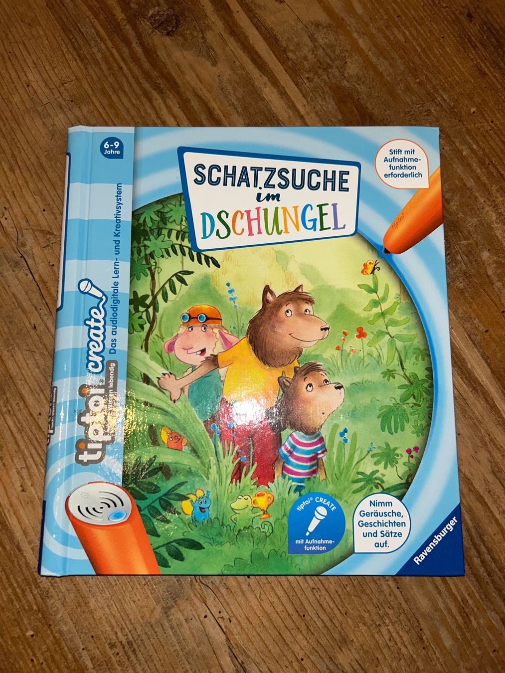 Tiptoi Giochi: Tiptoi create - Schatzsuche im Dschungel – Usato da Safenwil venduto da 2hand_aber_wertvoll