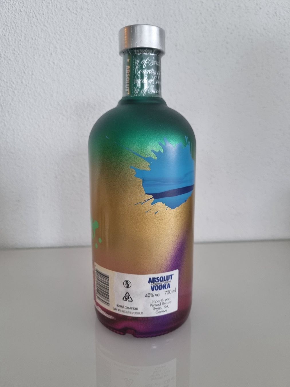 Absolut Vodka Bevande alcoliche: Absolut Vodka Unique, Limited Edition – Nuovo e nell'imballaggio originale da St. Erhard venduto da ITR1727 2