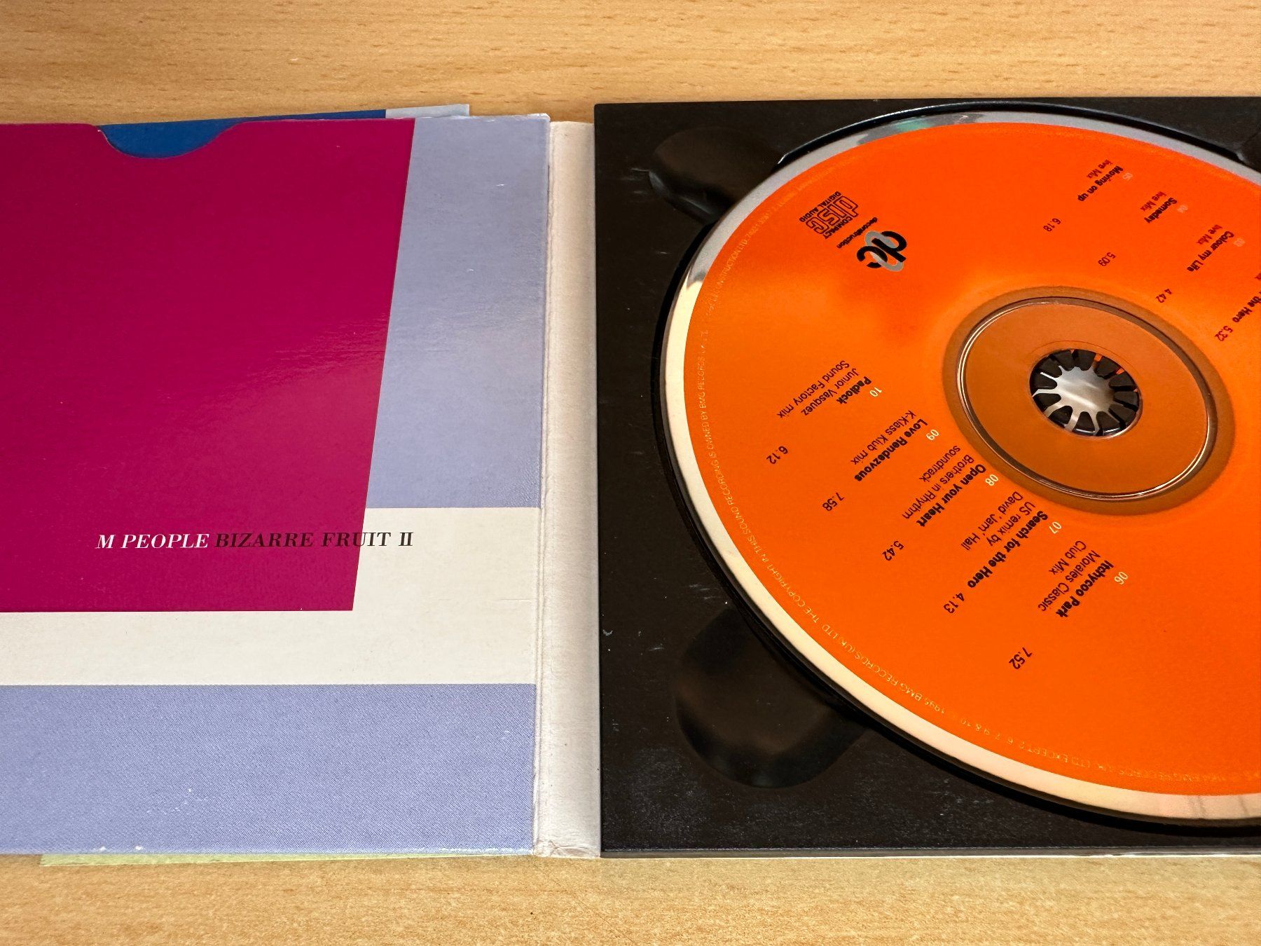 CD: M People – Bizarre Fruit II - 2 CD – Usato da Rikon im Tösstal venduto da Alpenmutz 2