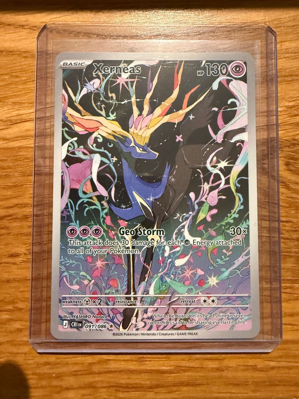 Pokémon Sammelbilder & Trading cards: Xerneas 091/086 – Gebraucht aus Amriswil von sim_nlb6