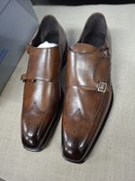 Herren Lederschuhe Silany Grösse 45 Handgemacht Italien 