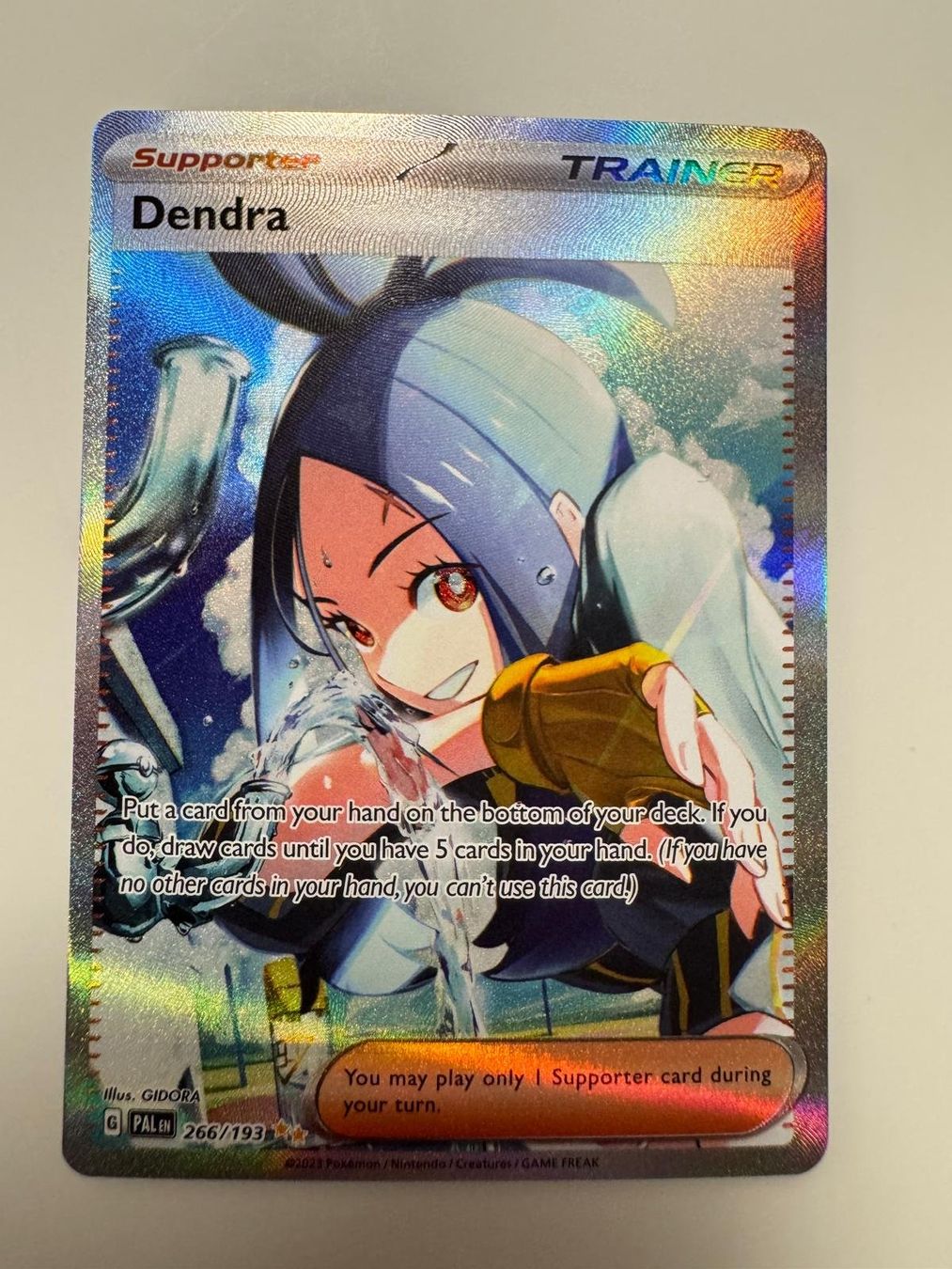 Pokémon Carte collezionabili: Dendra | SIR | PAL 266/193 | EN – Usato da Spreitenbach venduto da Snacky96 2