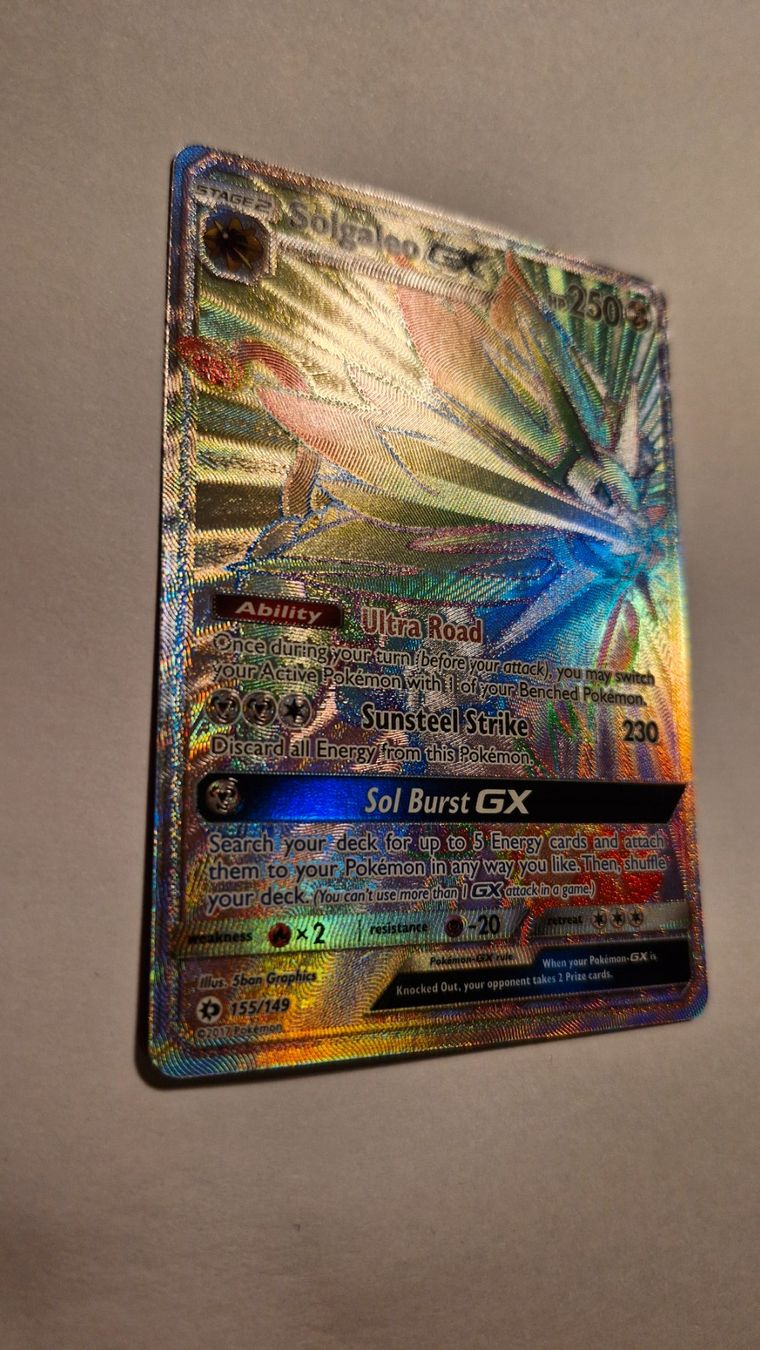 Pokémon Sammelbilder & Trading cards: Solgaleo GX, 155/149 Sun&Moon – Gebraucht aus Kriens von befor83 1