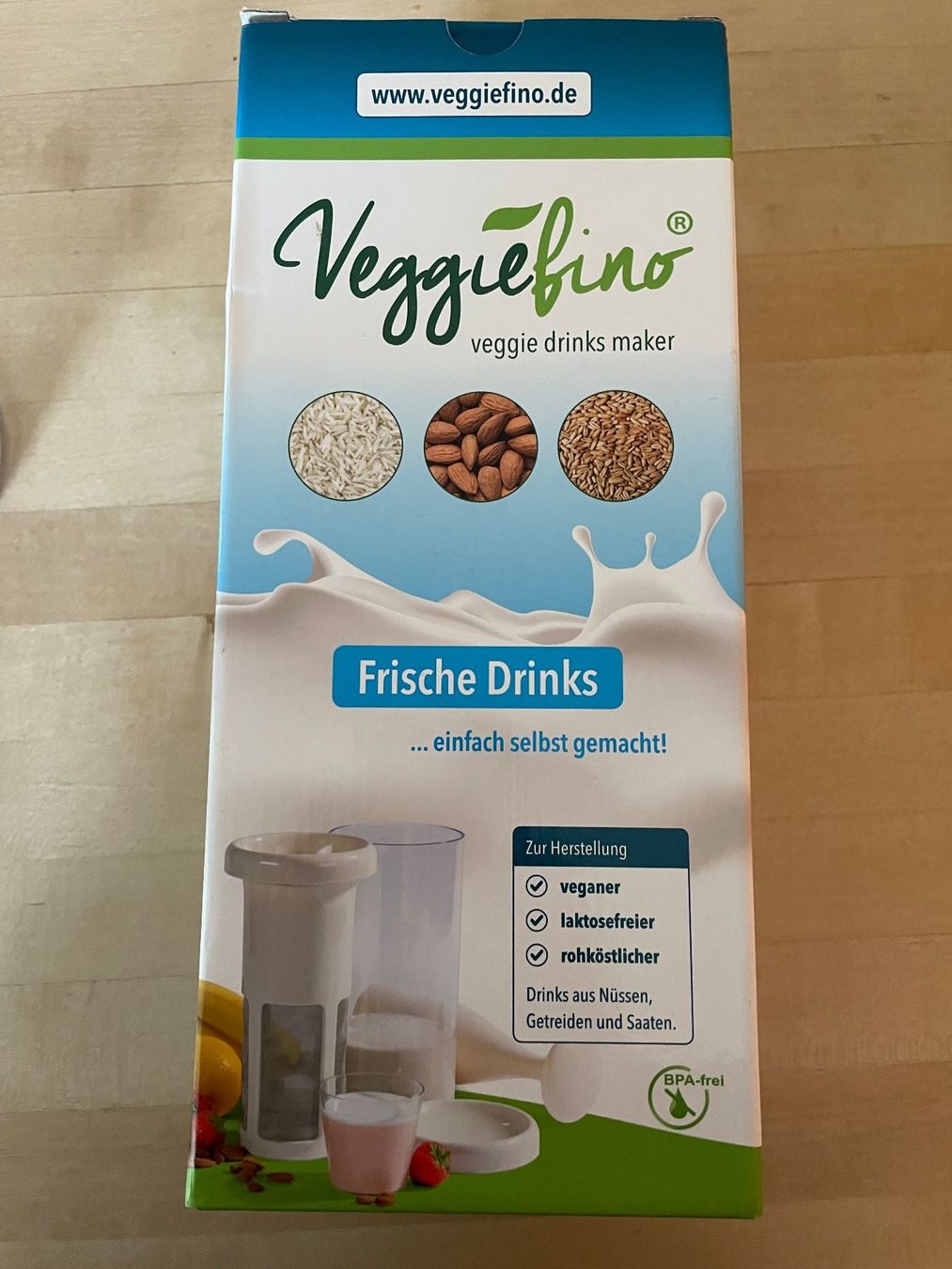 Elettrodomestici da cucina: Veggiefino - Pflanzendrink selber machen – Nuovo e nell'imballaggio originale da Bachenbülach venduto da bri_8sws 1