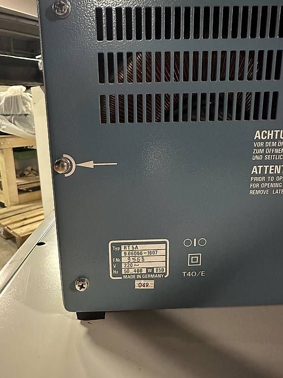 Alimentazione elettrica: Regel-Trenn-Transformator  – Usato da Bellach venduto da ret_bs5k 1