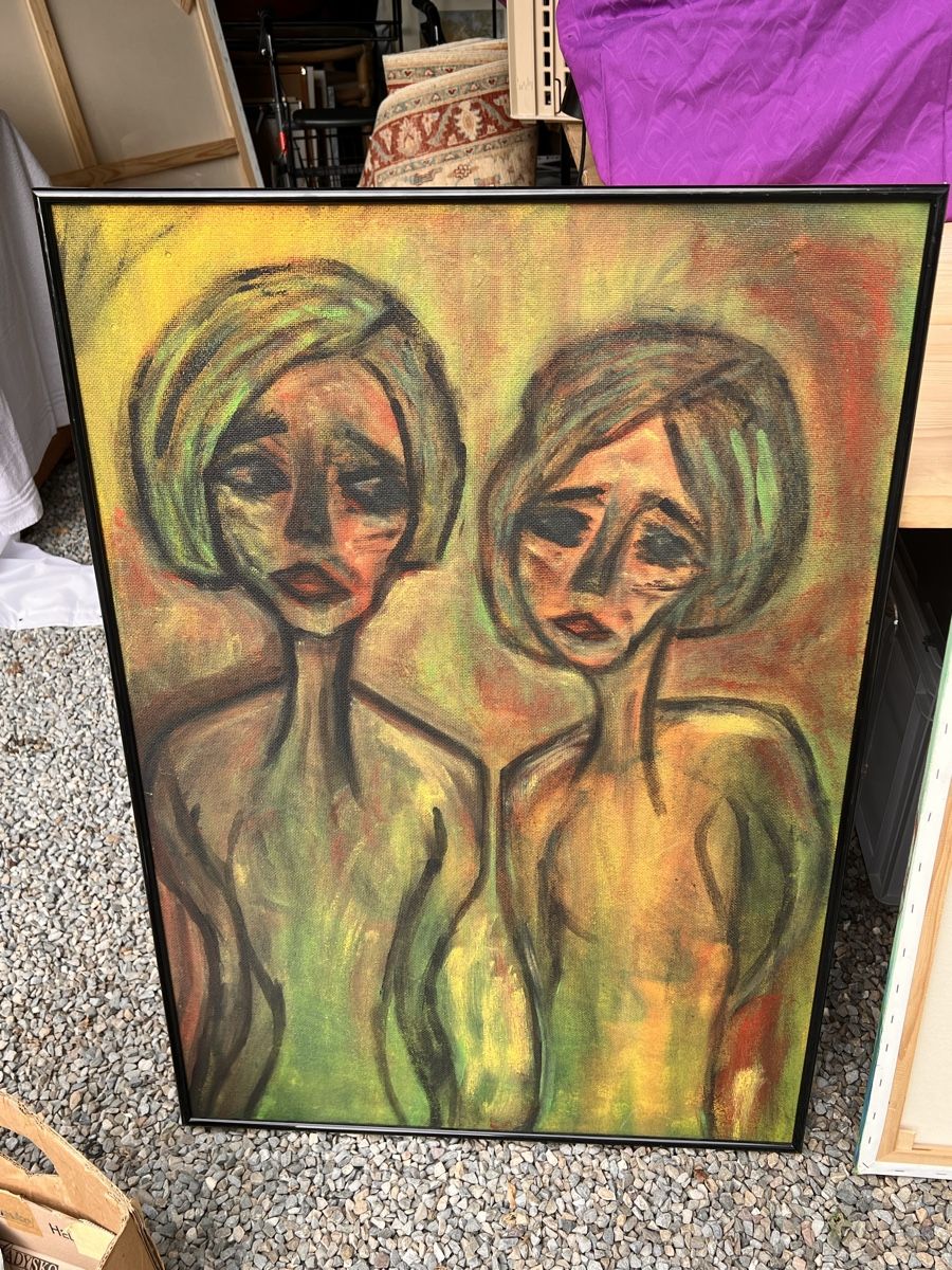 Dipinti: Gemälde ,abstrakt  71x101cm (24) – Usato da Glattfelden venduto da maa_qcj8