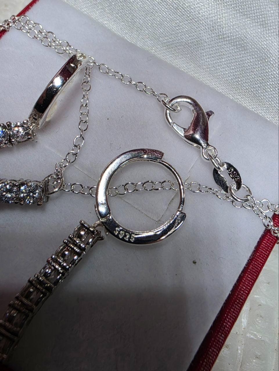 Sonstiger Schmuck: Ensemble argent avec zircons – Neu und originalverpackt aus Reconvilier von Tsma67 3