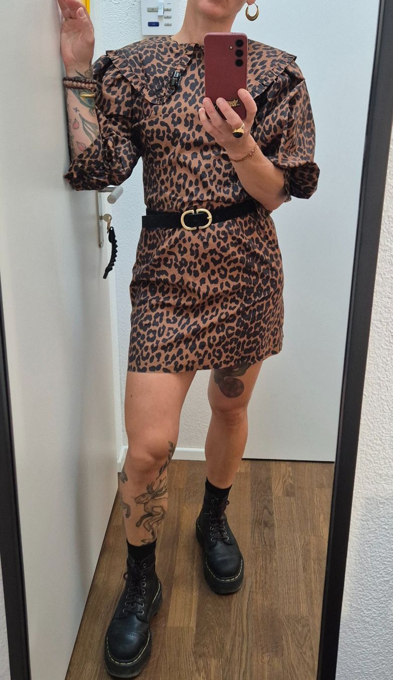 Ganni Vestiti: Leopard summer dress Ganni size S – Usato da Zürich venduto da monadiederich 1