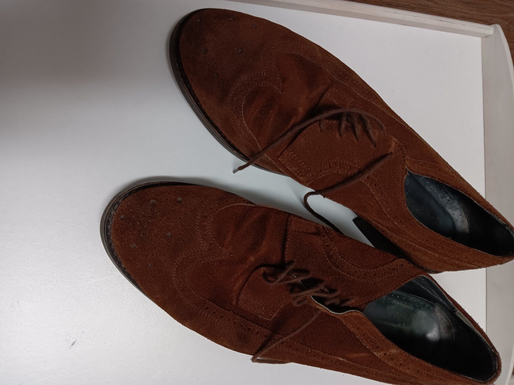 Herrenschuhe: Wildlederschuh, Business – Gebraucht aus Büsingen von Flohminator 3