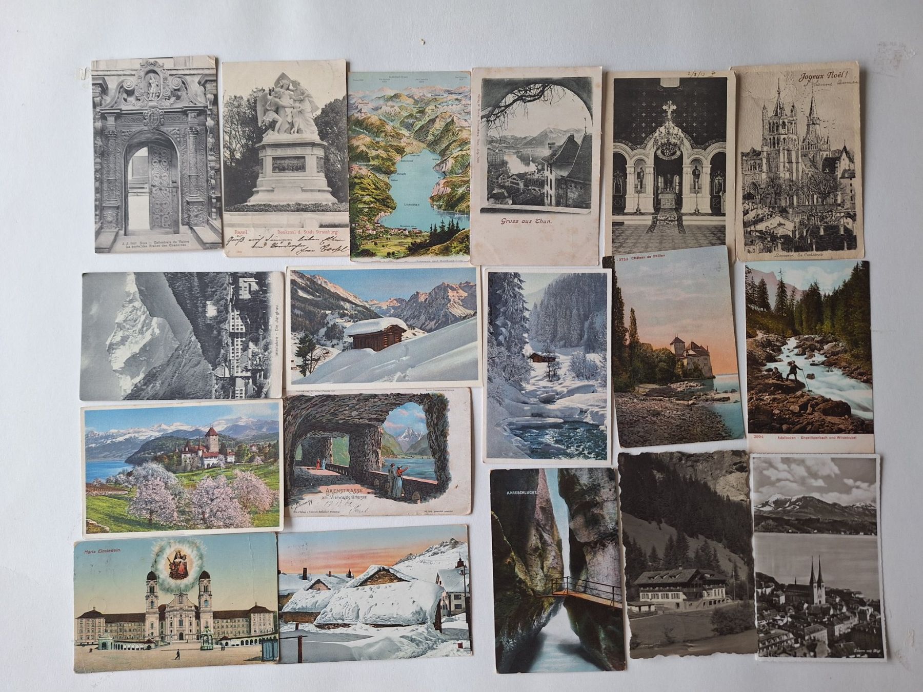 Cartes postales: Alte Ansichtskarten Schweiz, 50 Stück, Kleinformat  (6) – D'occasion à Zürich par t24_de 2