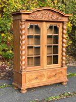 Vitrine Gründerzeit Bücherschrank Jugendstil Danziger Barock