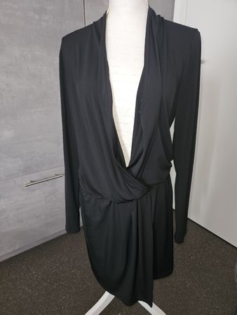 Kleid schwarz Grösse M twist & tango mit Druckknöpfen 