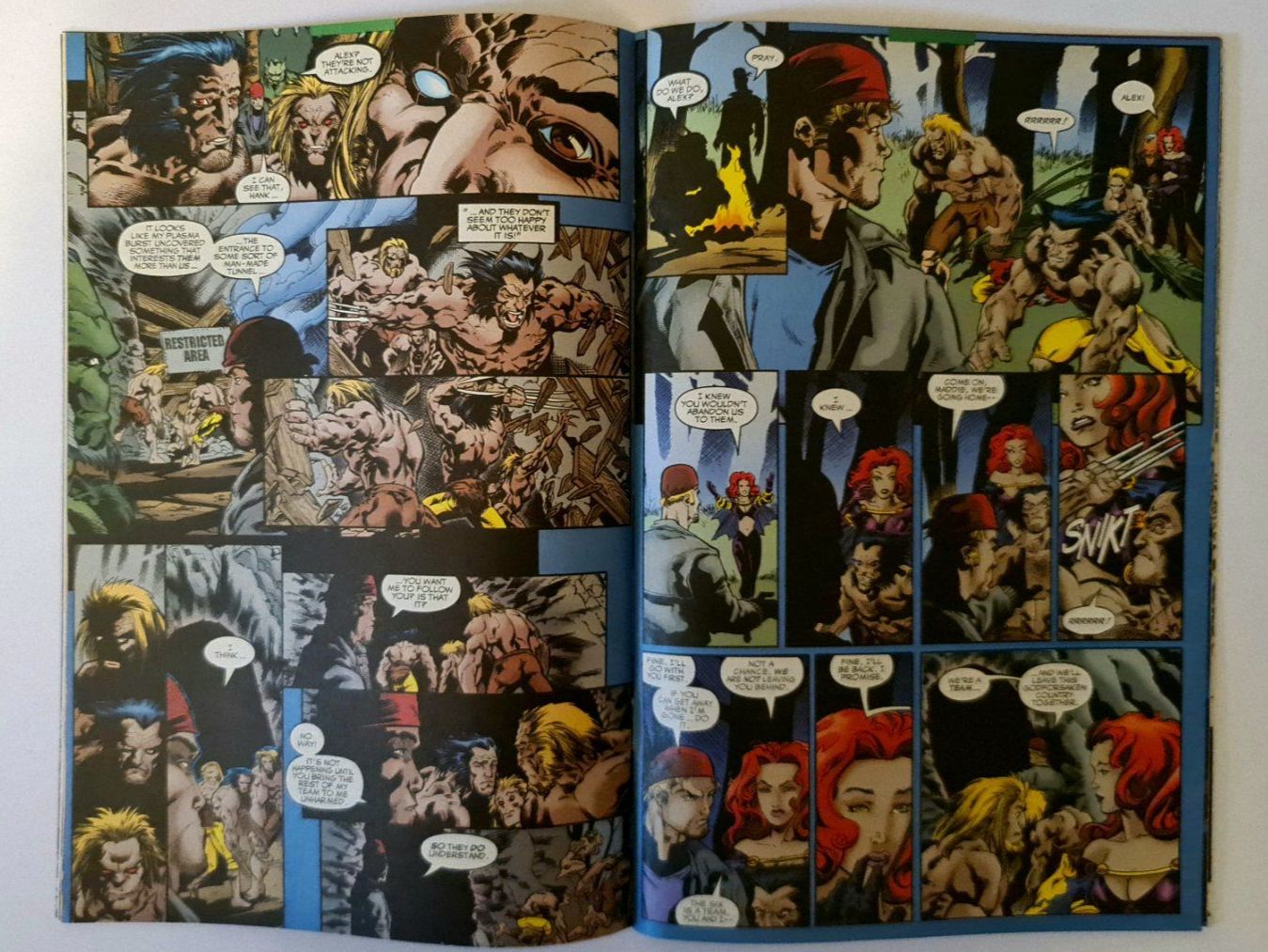 Fumetti: Mutant X Comic Hefte 1-11, plus Annual '99, Marvel Comics – Nuovo (secondo la descrizione) da Aesch BL venduto da pri_fp8t 6