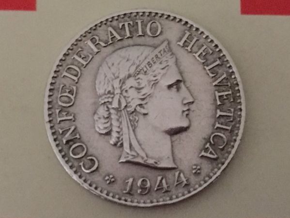 Tutti le monete: 10 Rappen 1944 ss-vz – Usato da Elsau venduto da herbybay