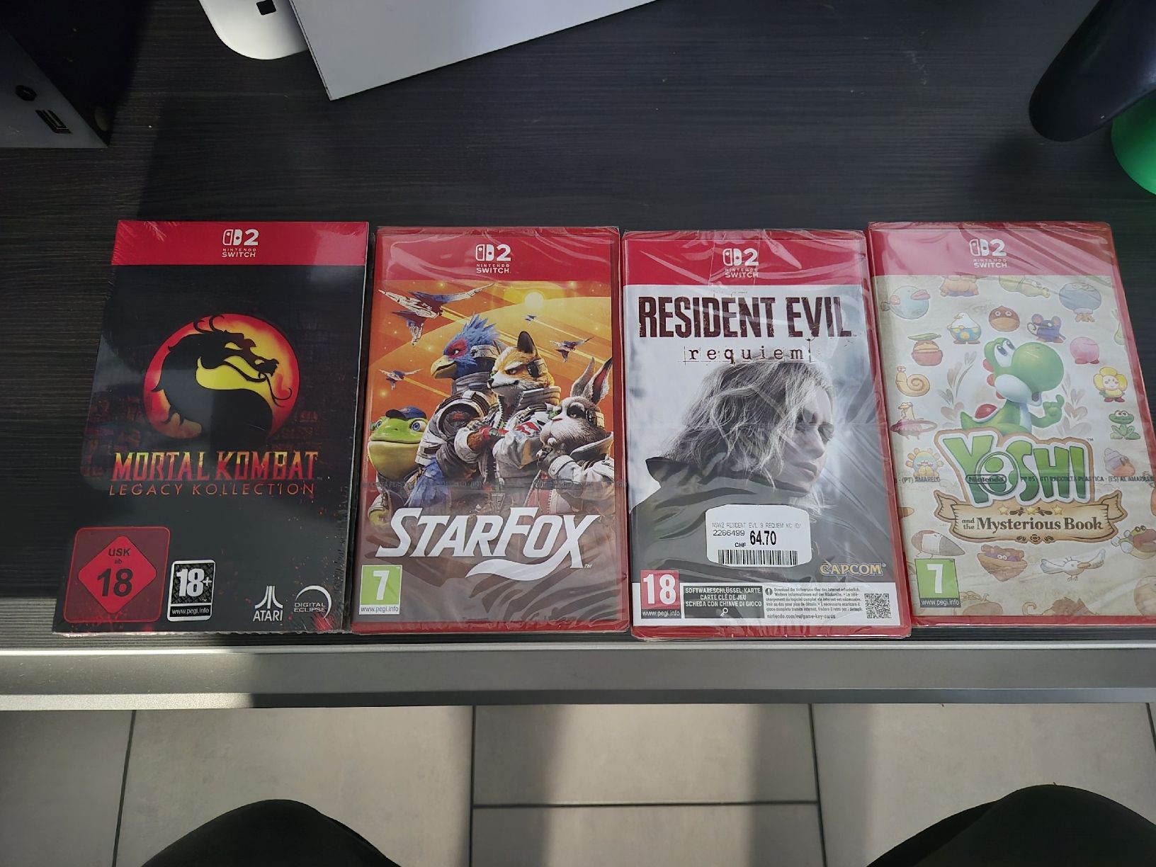 Jeux: 4 ungeöffnete Switch 2 Games – Neuf (Voir description) à Niederweningen par era_s96g