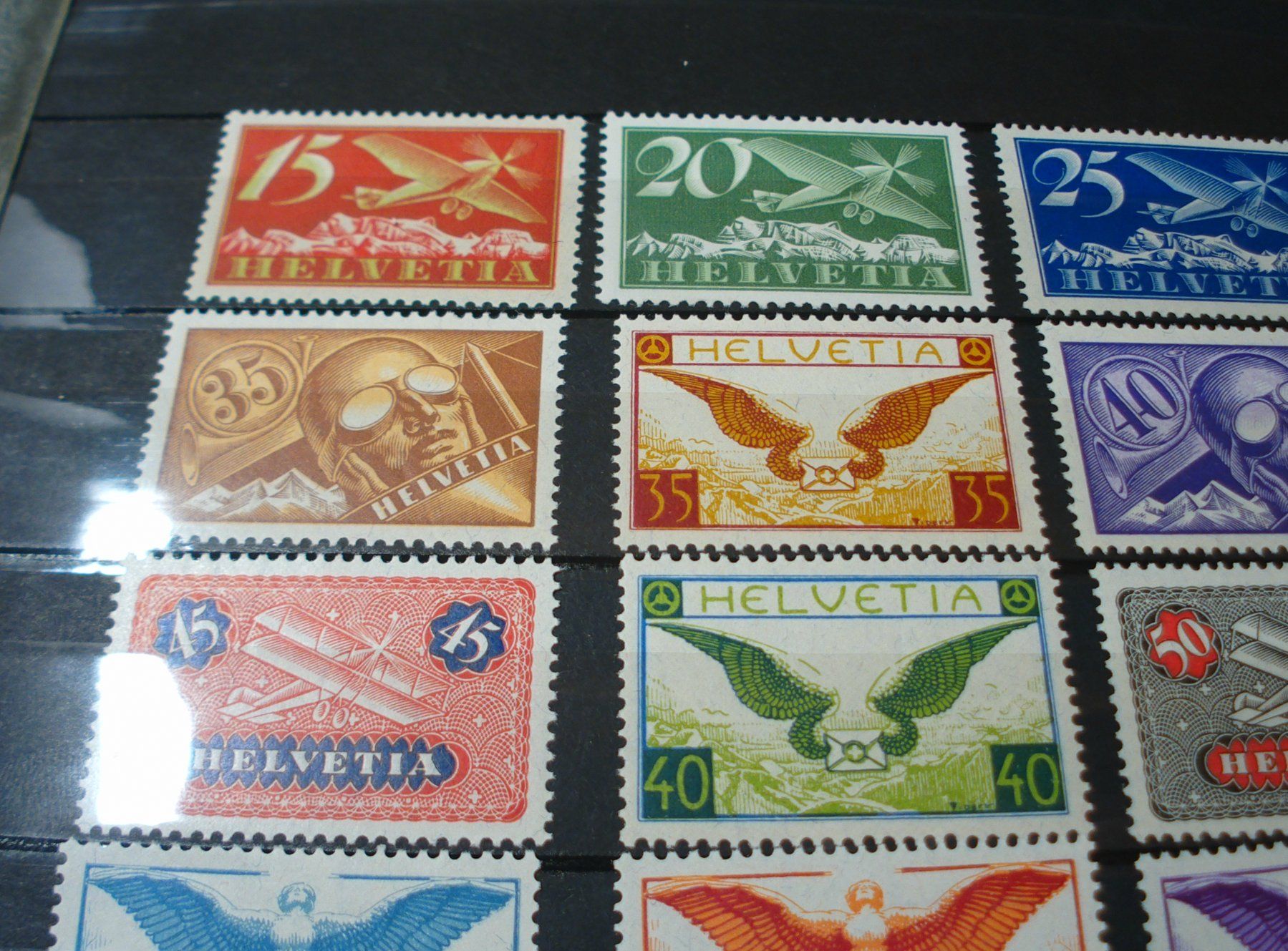 Tous les timbres: Satz Flugpostmarken alt, ** – D'occasion à Niederwil AG par morostahu 1