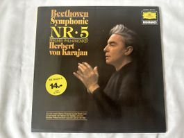 Beethoven Symphonie Nr. 5 LP Karajan Berliner Philharmoniker