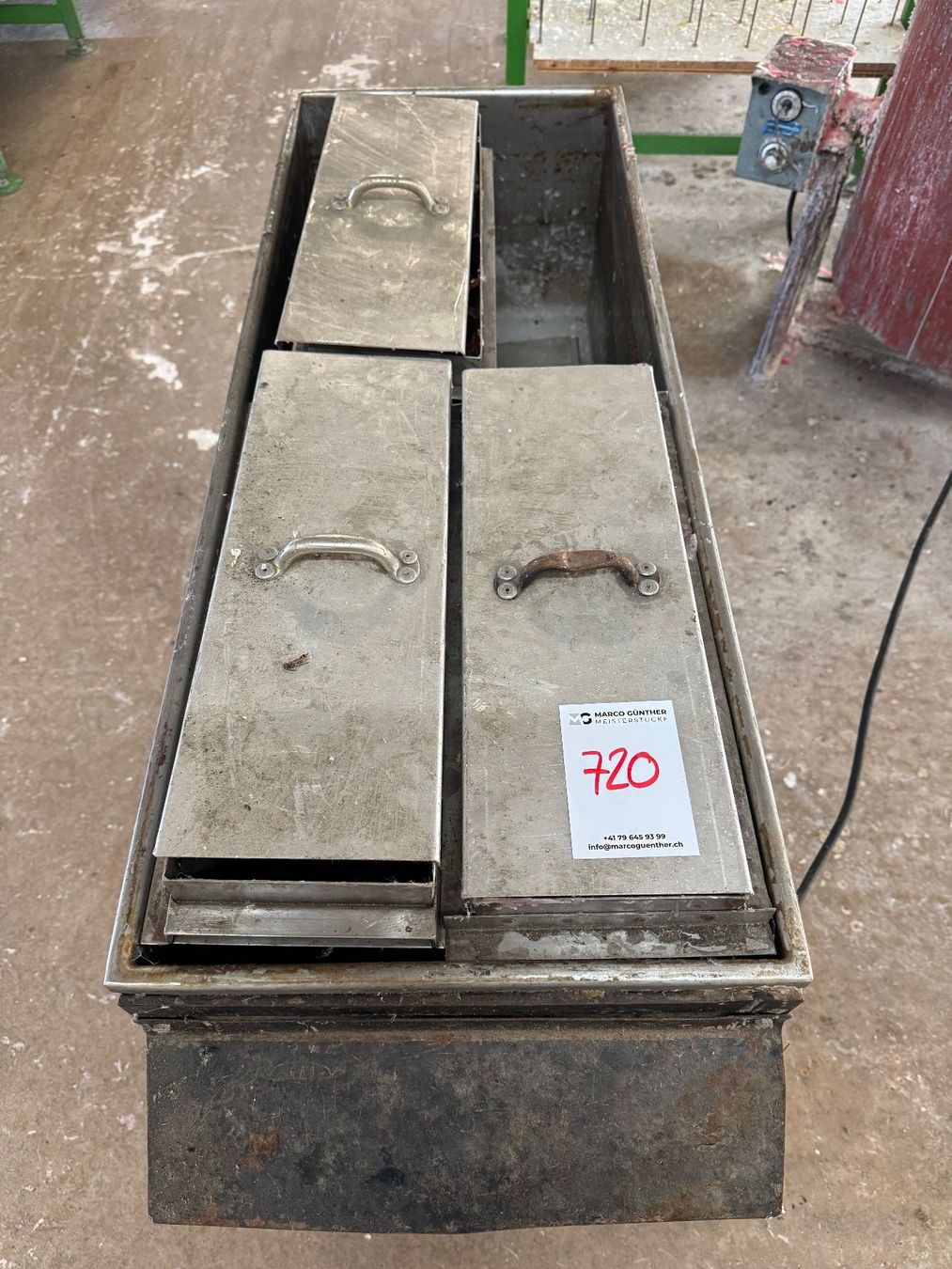 Tutte le macchine: 720 Mobiler Wachsschmelzkessel aus Liquidation – Usato da Derendingen venduto da Meisterstuecke