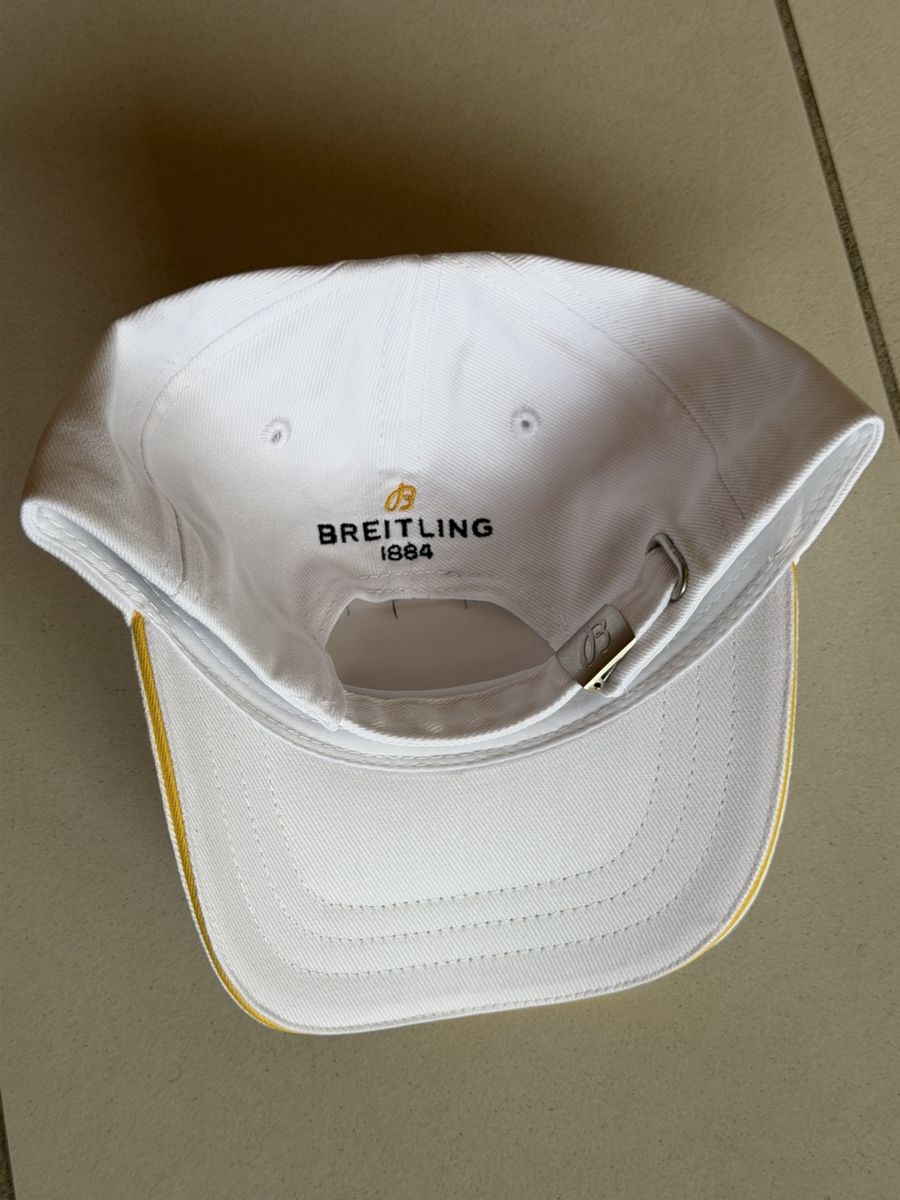 Copricapi, berretti & cappellini: Breitling Cap, Franjo von Allmen – Nuovo e nell'imballaggio originale da Oberdiessbach venduto da SINFONIE13 3