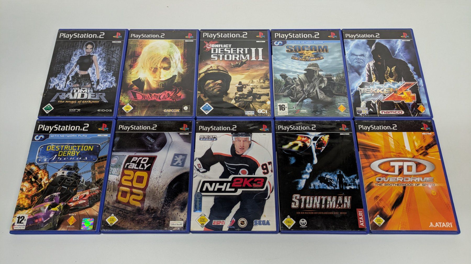 Sony Spiele: 20 PlayStation 2 Games, PS2 Sammlung – Gebraucht aus Menziken von mame18 1